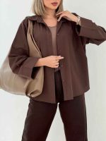 مانتو پشت پیله فریال کد 7771 - تصویر 32
