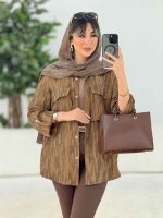 شومیز دو جیب پاکتی پانیا کد 7737 - تصویر 12