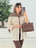 شومیز دو جیب پاکتی پانیا کد 7737 - تصویر 19