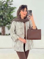شومیز دو جیب پاکتی پانیا کد 7737 - تصویر 3