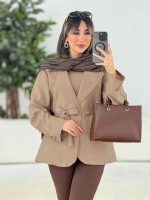 مانتو کتی چهاردکمه همراز کد 7712 - تصویر 28