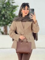 مانتو کتی چهاردکمه همراز کد 7712 - تصویر 27