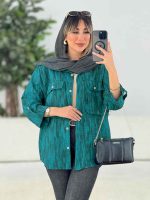 شومیز دو جیب پاکتی پانیا کد 7737 - تصویر 10