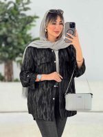شومیز دو جیب پاکتی پانیا کد 7737 - تصویر 8