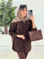 مانتو کمرگت یگانه کد 7786 - تصویر 13