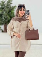 مانتو کمرگت یگانه کد 7786 - تصویر 7