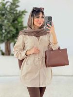 مانتو کمرگت یگانه کد 7786 - تصویر 15