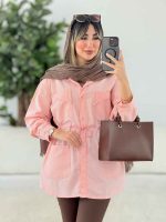 مانتو کمرگت یگانه کد 7786 - تصویر 2