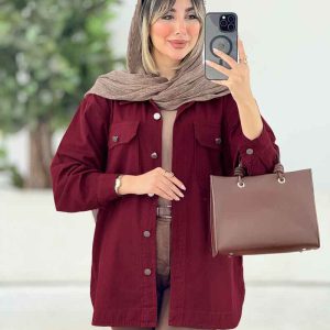 مانتو کتان دو جیب پاکتی ماهور کد 7787