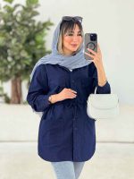 مانتو کمرگت یگانه کد 7786 - تصویر 3
