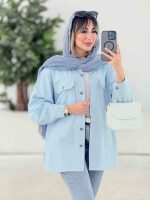 مانتو کتان دو جیب پاکتی ماهور کد 7787 - تصویر 15