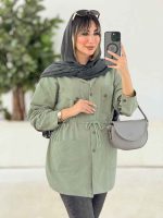 مانتو کمرگت یگانه کد 7786 - تصویر 5