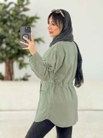 مانتو کمرگت یگانه کد 7786 - تصویر 14