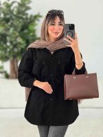 مانتو کمرگت یگانه کد 7786 - تصویر 6