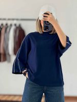تیشرت خط دار کد 7657 - تصویر 2