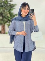 مانتو برش دار الین کد 7762