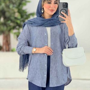 مانتو برش دار الین کد 7762