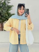 شومیز دو جیب سارا کد 7679 - تصویر 10