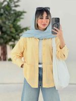 شومیز دو جیب سارا کد 7679 - تصویر 25