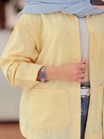 شومیز دو جیب سارا کد 7679 - تصویر 8