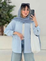 شومیز دو جیب سارا کد 7679 - تصویر 6