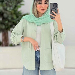 شومیز دو جیب سارا کد 7679