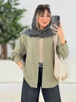 شومیز دو جیب سارا کد 7679 - تصویر 13