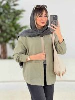 شومیز دو جیب سارا کد 7679 - تصویر 7