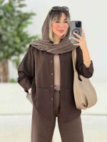 شومیز دو جیب سارا کد 7679 - تصویر 23