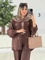 شومیز طرح دار ستاره کد 7678 - تصویر 3
