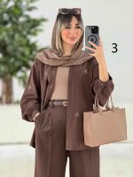 شومیز طرح دار ستاره کد 7678 - تصویر 6