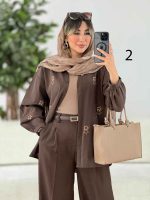 شومیز طرح دار ستاره کد 7678 - تصویر 5