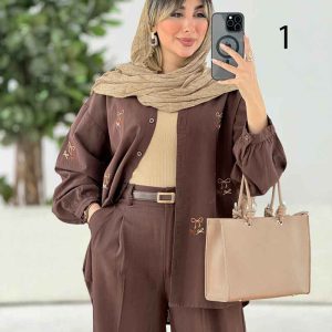 شومیز طرح دار ستاره کد 7678