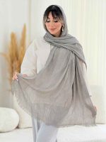 شال ریش دار ثنا کد 7724 - تصویر 11