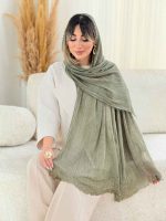 شال ریش دار ثنا کد 7724 - تصویر 2