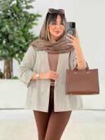 مانتو چهاردکمه آیتک کد 7792 - تصویر 4