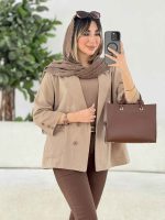 مانتو چهاردکمه آیتک کد 7792 - تصویر 7