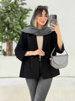 مانتو چهاردکمه آیتک کد 7792 - تصویر 8