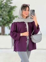 مانتو آستین بند آرمیتا کد 7671 - تصویر 7