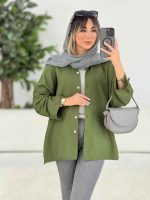 مانتو آستین بند آرمیتا کد 7671 - تصویر 17