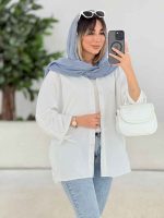 مانتو آستین بند آرمیتا کد 7671 - تصویر 16