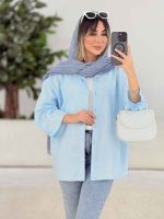 مانتو آستین بند آرمیتا کد 7671 - تصویر 15