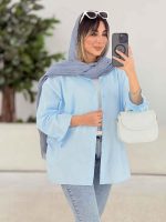 مانتو آستین بند آرمیتا کد 7671 - تصویر 2