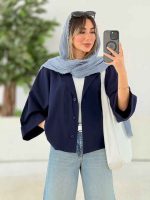 شومیز پانچ آستین پاکتی کد 7770 - تصویر 17