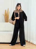 ست شومیز آستین پاگن و شلوار کد 7694 - تصویر 5