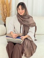 شال تور لبه دار کد 7720 - تصویر 3