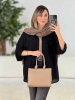 مانتو دو جیب آستین پاگن پروا کد 6834 - تصویر 14