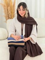 شال پلیسه دنیا کد 7725 - تصویر 2