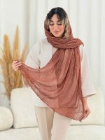 شال طرح دار ملیسا کد 7721 - تصویر 16