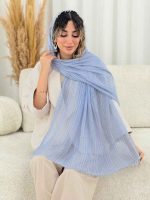 شال طرح دار ملیسا کد 7721 - تصویر 7